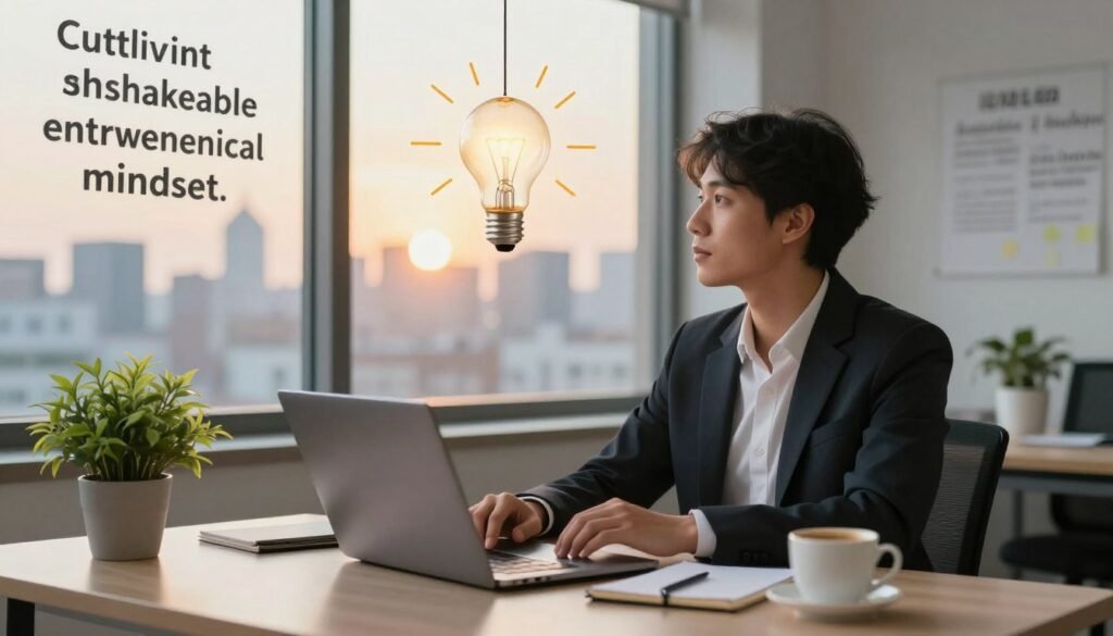 entrepreneur mindset growth and optimism